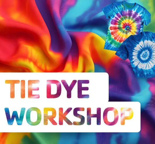 Tie dye shirts.